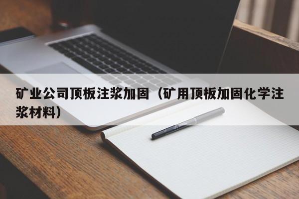 矿业公司顶板注浆加固（矿用顶板加固化学注浆材料）
